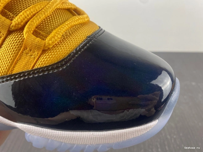 yellow 11 black and Jordan Air 0131